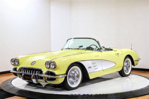 1958 Chevrolet Corvette for sale at Mershon's World Of Cars Inc in Springfield OH