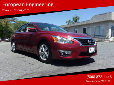 2013 Nissan Altima for sale at European Engineering in Framingham MA