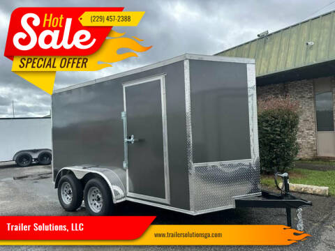 2024 T. Solutions 6x12TA Enclosed Cargo Trailer for sale at Trailer Solutions, LLC in Fitzgerald GA