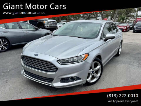 2016 Ford Fusion for sale at Giant Motor Cars in Tampa FL