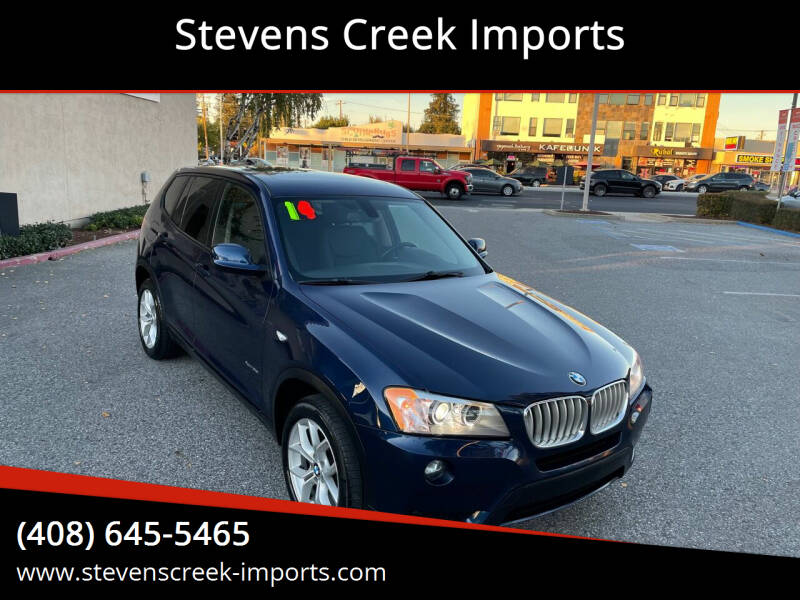 2014 BMW X3 for sale at Stevens Creek Imports in San Jose CA