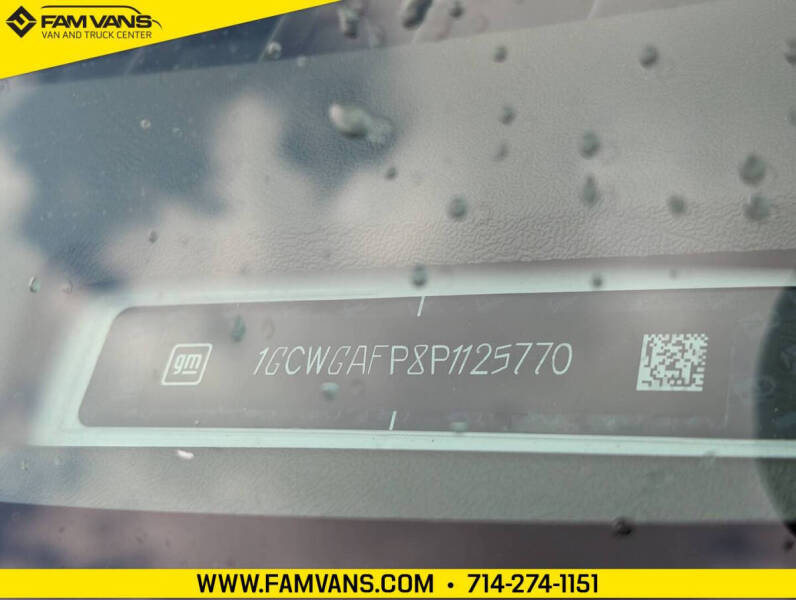 2023 Chevrolet Express 2500