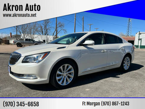 2014 Buick LaCrosse for sale at Akron Auto in Akron CO