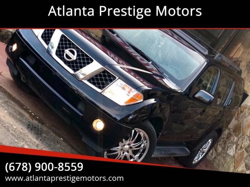 2005 Nissan Pathfinder for sale at Atlanta Prestige Motors in Decatur GA