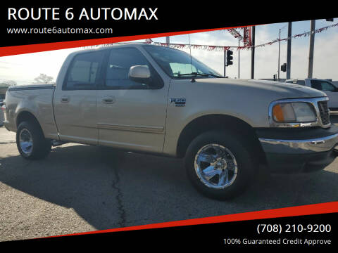 2001 Ford F-150 for sale at ROUTE 6 AUTOMAX in Markham IL