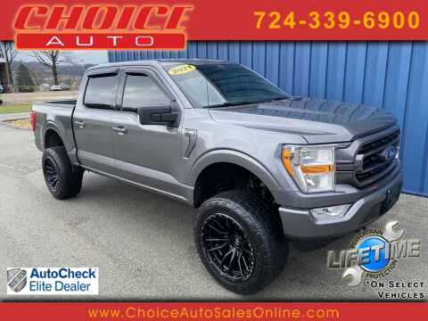 2021 Ford F-150 for sale at CHOICE AUTO SALES in Murrysville PA