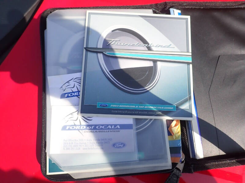 2003 Ford Thunderbird Premium