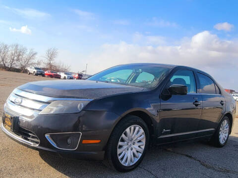 2010 Ford Fusion Hybrid for sale at BELOW BOOK AUTO SALES in Idaho Falls ID