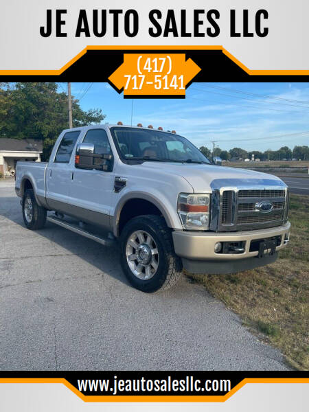 2009 Ford F-250 Super Duty for sale at JE AUTO SALES LLC in Webb City MO