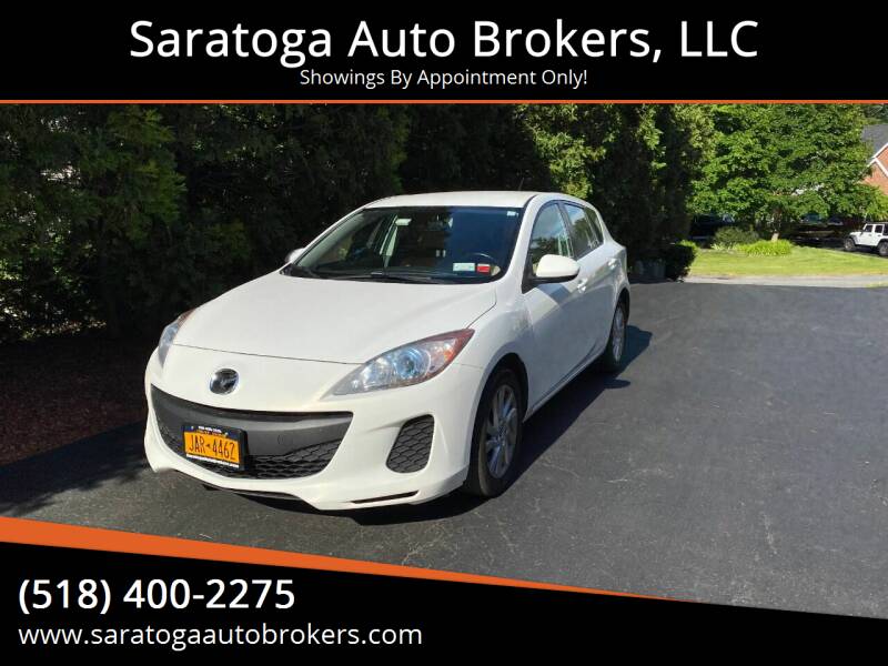 2013 Mazda MAZDA3 for sale at Saratoga Auto Brokers, LLC in Wilton NY