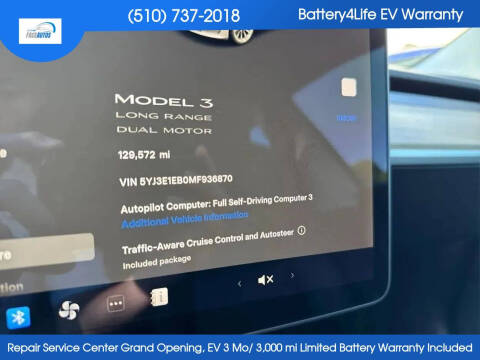 2021 Tesla Model 3 Long Range
