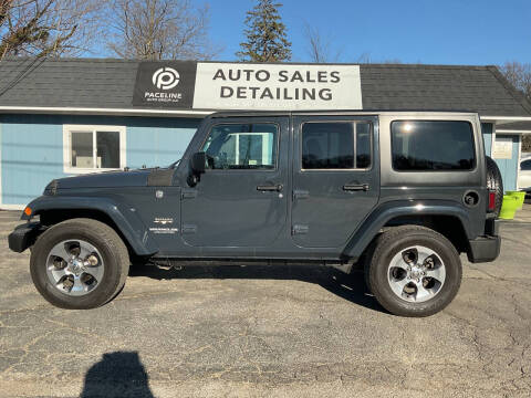 2017 Jeep Wrangler Unlimited for sale at Paceline Auto Group in South Haven MI