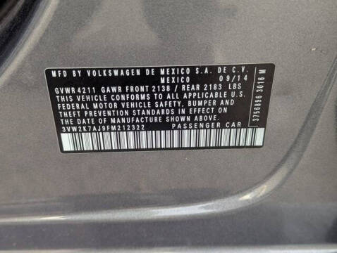 2015 Volkswagen Jetta