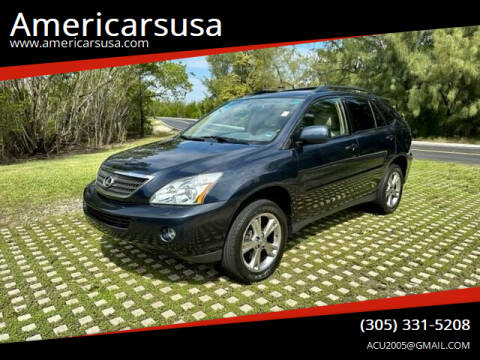 2006 Lexus RX 400h for sale at Americarsusa in Hollywood FL