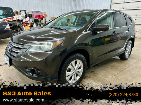 2013 Honda CR-V for sale at S&J Auto Sales in South Haven MN