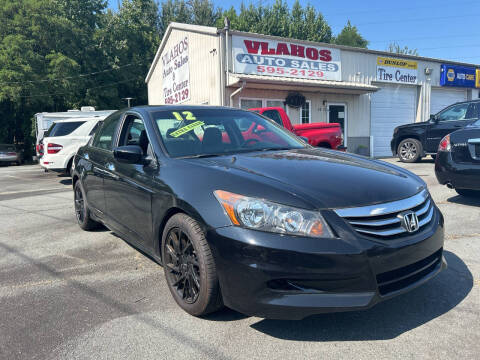 2012 Honda Accord for sale at Vlahos Auto Sales and Service in Walkertown NC