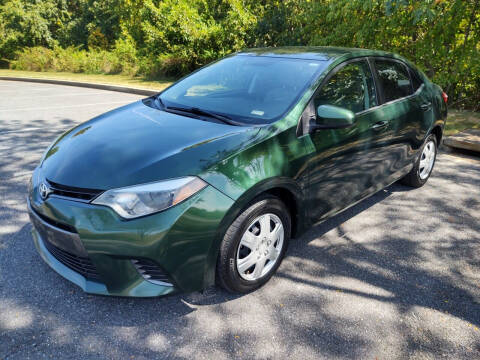 2015 Toyota Corolla for sale at Major Motor Sales in Mount Airy MD