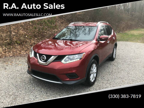 2015 Nissan Rogue for sale at R.A. Auto Sales in East Liverpool OH