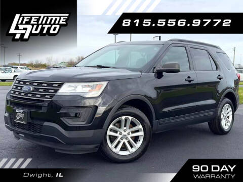 2017 Ford Explorer for sale at Lifetime Auto in Dwight IL