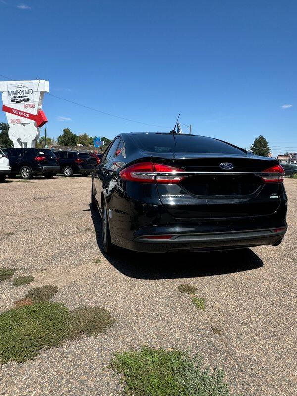 2017 Ford Fusion for sale at MARATHON AUTO in Denver, CO