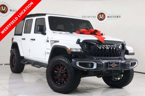 2018 Jeep Wrangler Unlimited for sale at INDY'S UNLIMITED MOTORS - UNLIMITED MOTORS in Westfield IN