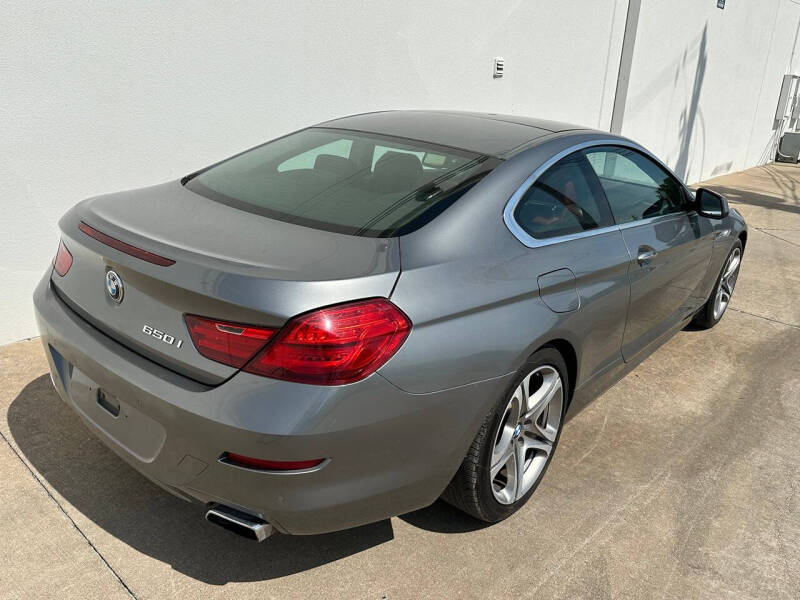 2012 BMW 6 Series 650i