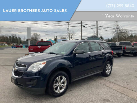 2015 Chevrolet Equinox for sale at LAUER BROTHERS AUTO SALES in Dover PA