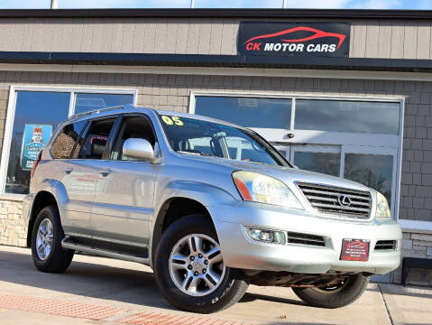 2005 Lexus GX 470 for sale at CK MOTOR CARS in Elgin IL