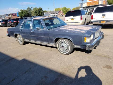 1987 Mercury Grand Marquis for sale at jubba auto sales in Grand Island NE