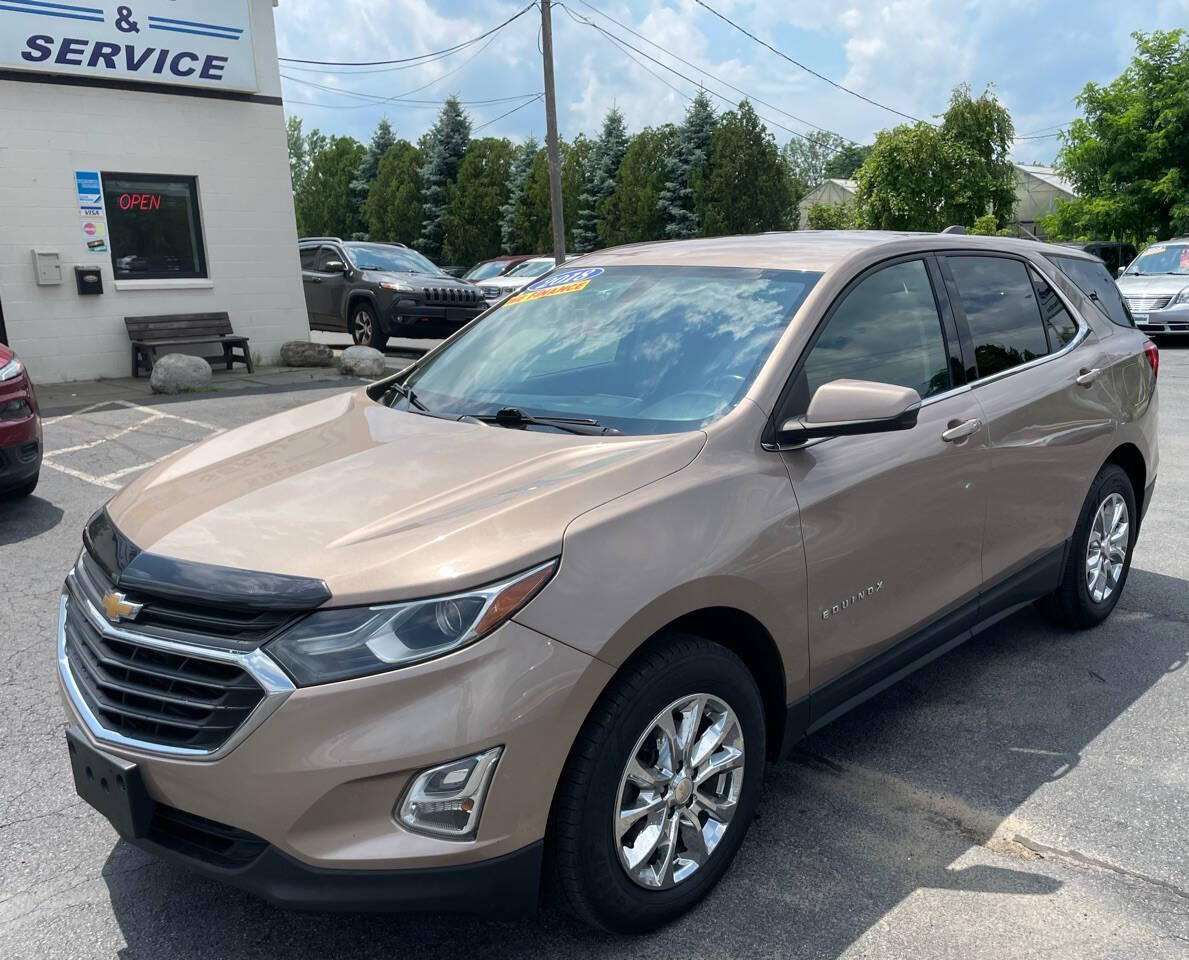 2018 Chevrolet Equinox for sale at Streeters Vehicle Sales in Plattsburgh, NY