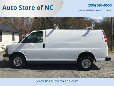 2014 GMC Savana for sale at Auto Store of NC in Walnut Cove NC