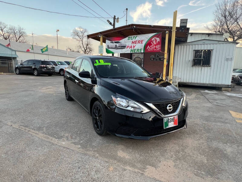2018 Nissan Sentra for sale at ASHE AUTO SALES WICHITA FALLS TX & ASHE AUTO SALES in Dallas TX