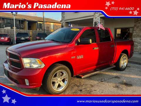 2014 RAM 1500 for sale at Mario's Pasadena in Pasadena TX