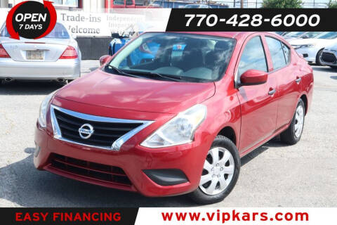 2016 Nissan Versa for sale at VIP Kars in Marietta GA