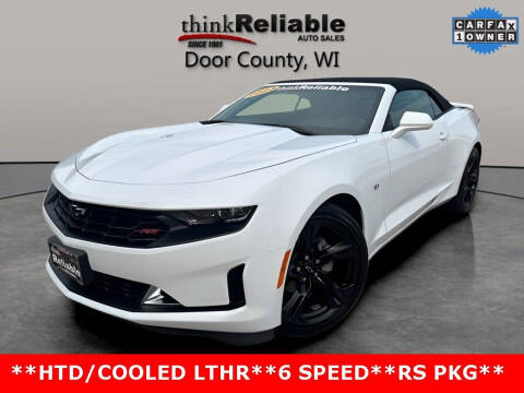 2023 Chevrolet Camaro for sale at RELIABLE AUTOMOBILE SALES, INC in Sturgeon Bay WI