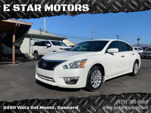 2014 Nissan Altima for sale at E STAR MOTORS in Concord CA