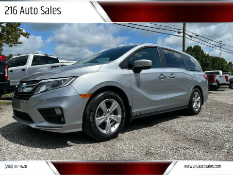 2018 Honda Odyssey for sale at 216 Auto Sales in Mc Calla AL