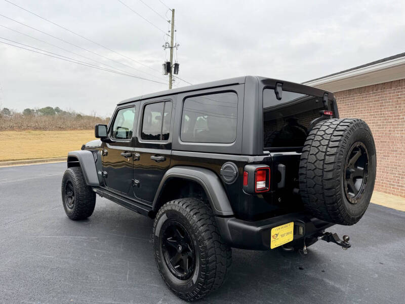 2018 Jeep Wrangler Unlimited Sport