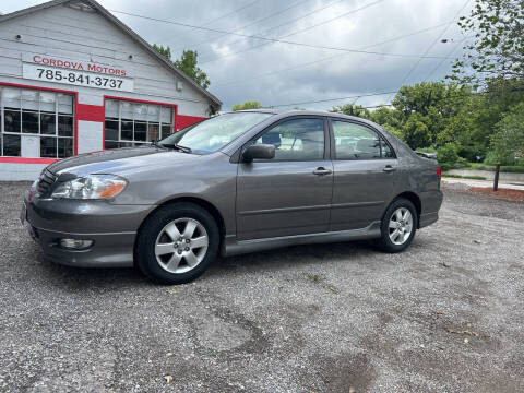 2006 Toyota Corolla for sale at Cordova Motors in Lawrence KS