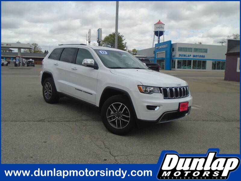 2022 Jeep Grand Cherokee WK for sale at DUNLAP MOTORS INC in Independence IA