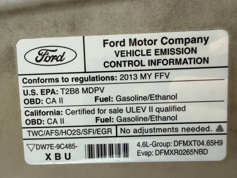 2013 Ford E-Series E-250
