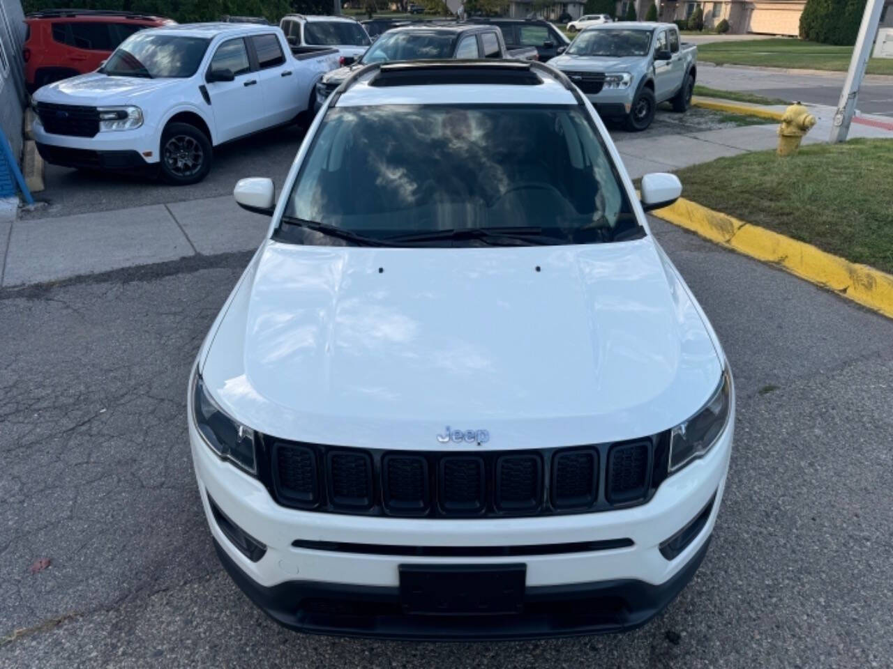 2021 Jeep Compass for sale at ONE PRICE AUTO in Mount Clemens, MI