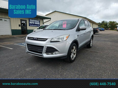 2014 Ford Escape for sale at Baraboo Auto Sales INC in Baraboo WI