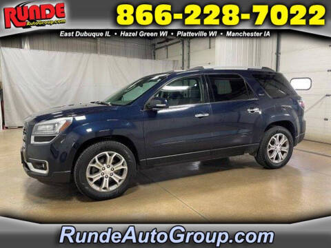 2015 GMC Acadia for sale at Runde PreDriven in Hazel Green WI