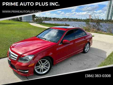 2013 Mercedes-Benz C-Class for sale at PRIME AUTO PLUS INC. in Daytona Beach FL