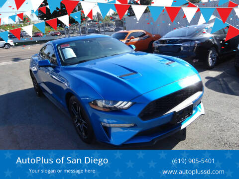 2020 Ford Mustang for sale at AutoPlus of San Diego in Spring Valley CA