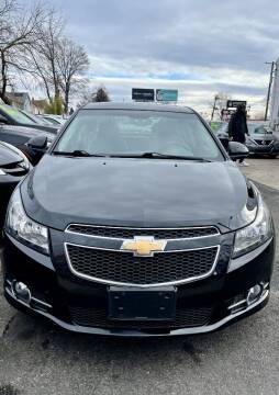2013 Chevrolet Cruze for sale at GRAND USED CARS  INC in Little Ferry NJ