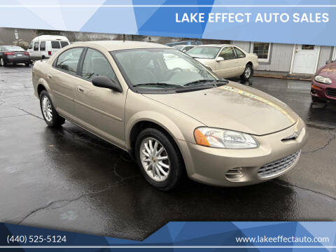 2002 Chrysler Sebring for sale at Lake Effect Auto Sales in Chardon OH