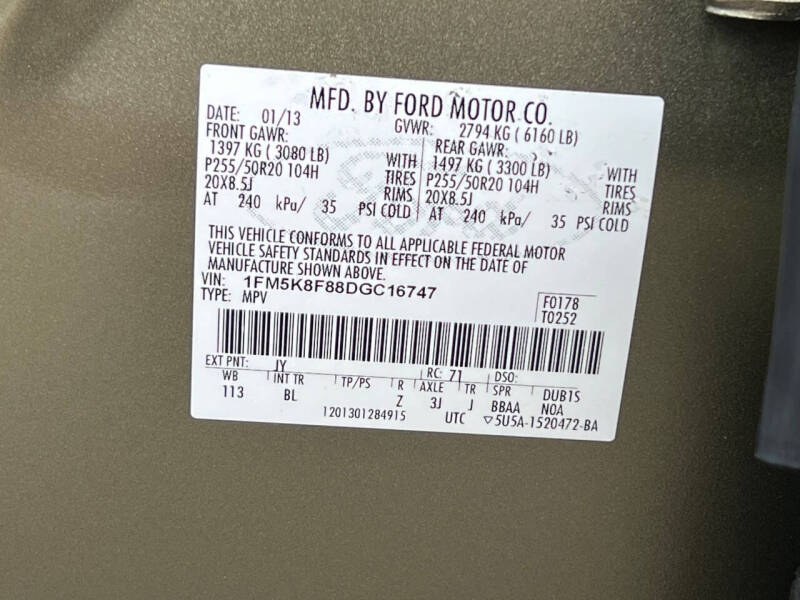 2013 Ford Explorer Limited