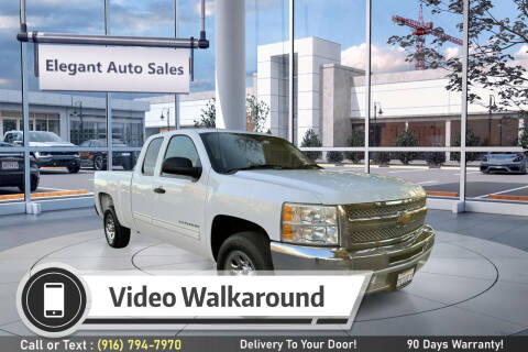 2013 Chevrolet Silverado 1500 for sale at Elegant Auto Sales in Rancho Cordova CA